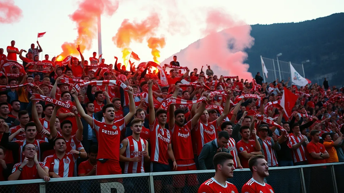 Derby Fever in Bergen: A Celebration of Brann Supporters